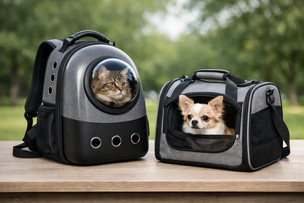 Pet Carrier Backpack vs Soft Carrier