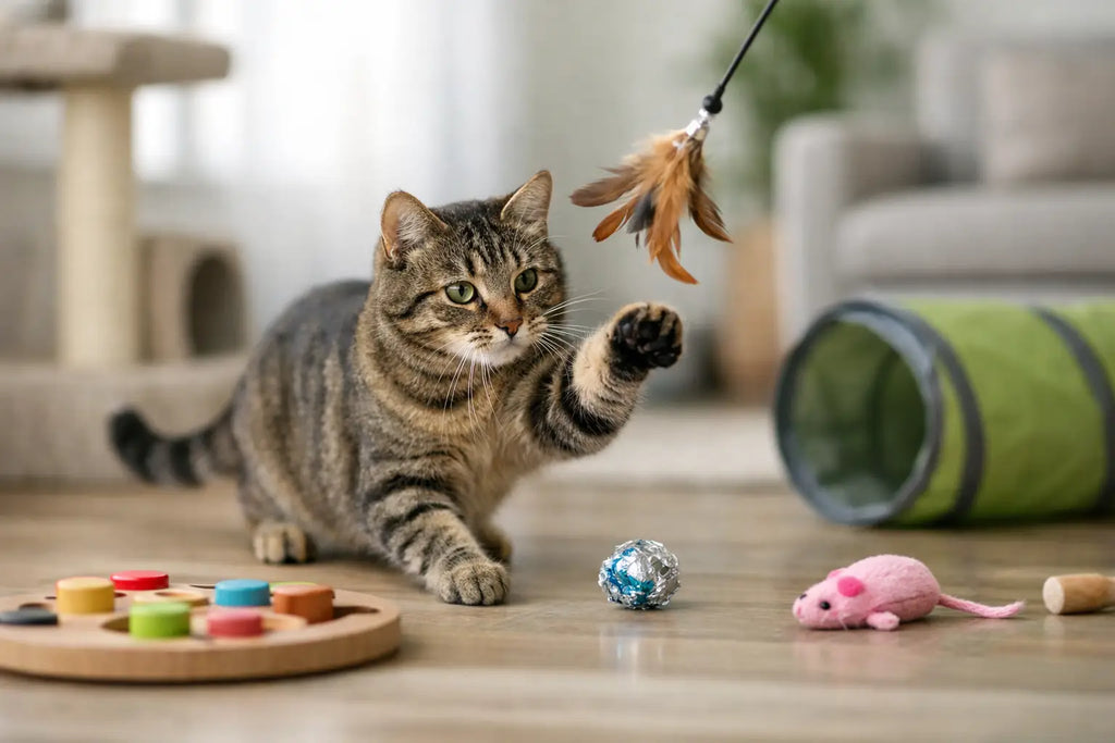 Indoor Play Routine for Bored Cats That Works