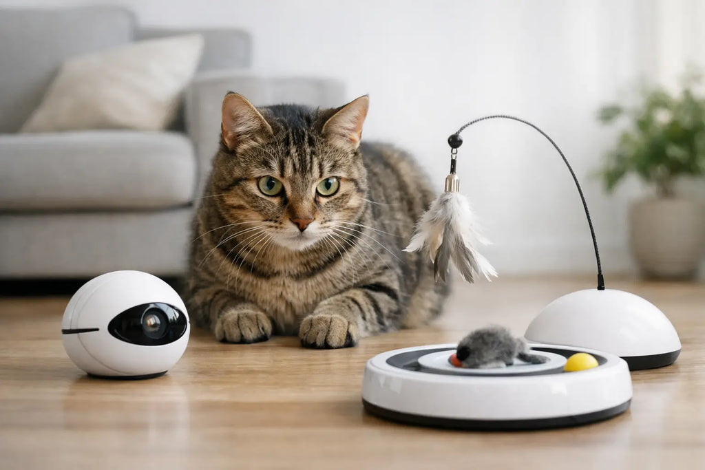 Are Automatic Pet Toys Safe for Cats?