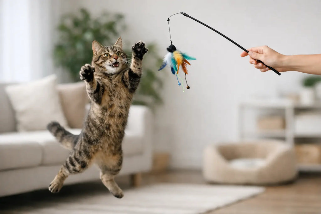 Best Cat Wand Toy for High Energy Cats