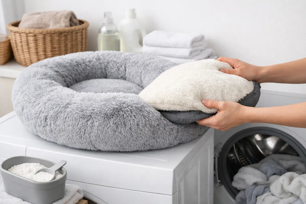 How to Wash Donut Pet Beds Properly