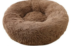 Plush Round Pet Bed
