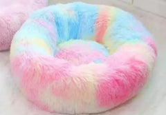 Plush Round Pet Bed