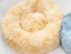Plush Round Pet Bed